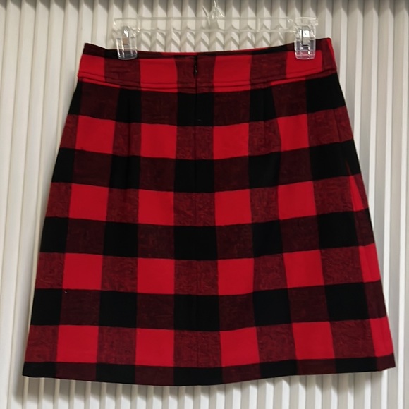J. Crew WOOL-BLEND A-LINE SKIRT - Picture 4 of 5